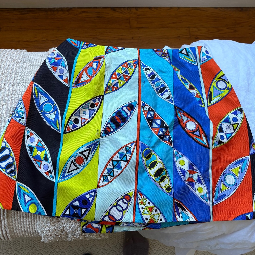 Emilio Pucci Silk Skirt